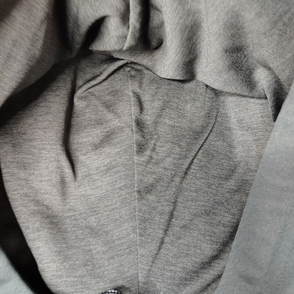 Under Armour Storm Hoodie Mens 2XL‎ Black Gray Colorblock Fleece Full Zip - Picture 9 of 16